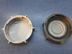 Dishwasher salt cap