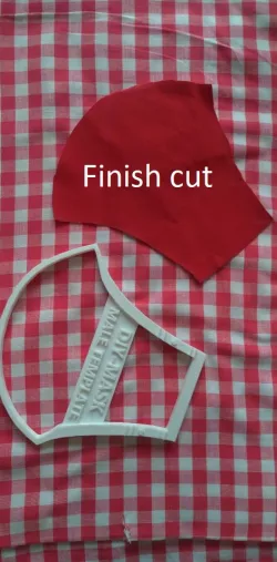 DIY-FACEMASK (sewing template)