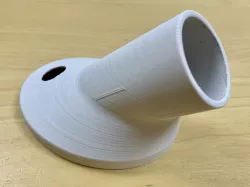 Drill dust collector adapter for vacuums
