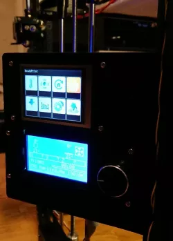 Dual display panel for X5S