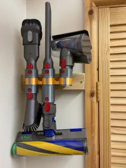 Dyson Accessory Wall Bracket V7 V8 V10 V11 V15 Tool Holder for 6 or 8 Tools or Attachments