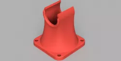E3D V6 Fan Duct for 50mm Fan V2