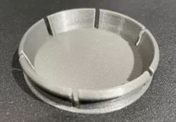 einfache Radnabenabdeckung / Wheel center cap for 54mm hub bore wheels