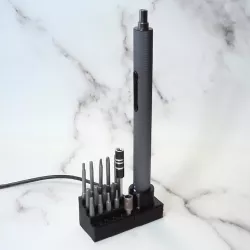 electric precision screwdriver charger and bitholder