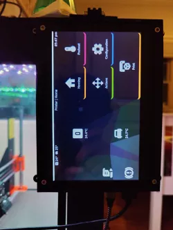 enclosure screen mount