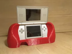 Ergonomic grip for Nintendo DS Lite