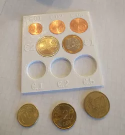 Euro Coin Holder