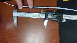 Extruder step calibration aid