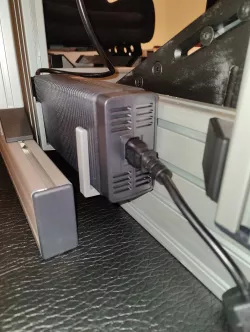 Fanatec DD PSU mount for 8020 rig