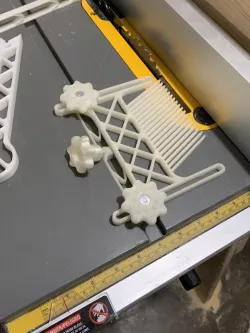 Feather Board w/ Locking Miter Bar + Hardware