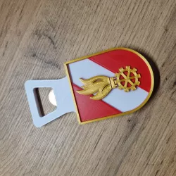 Firefigher bottle opener