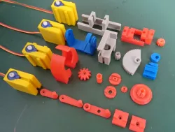 fischertechnik SG90 mini servo system