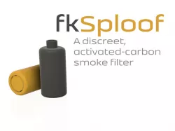fkSploof - Activated Carbon Sploof | Discreet Smoke Filter