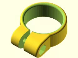 Flexible tube / hose clamp