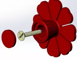 Flower hook or handle