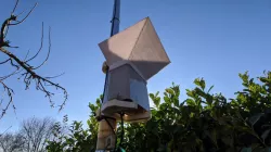 Funnel extension rain gauge / tipping bucket (weather station)