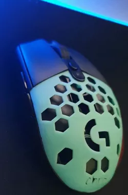 G305 Logo + Hex cut back cover remix 