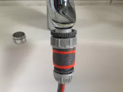 Gardena hose adapter