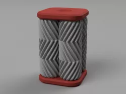 Gear Fidget Toy 02 - The Thin Square