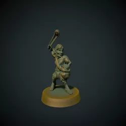 Goblin slinger 28mm (No supports needed)