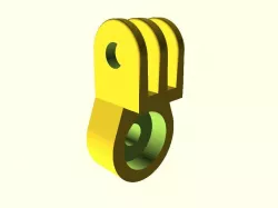 GoPro Adapter for Binoculars (Parametric)
