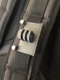 GoPro mount for Backpack