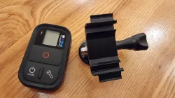 GoPro remote clip mount
