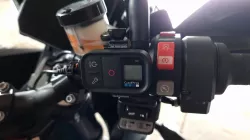 GoPro remote handlebar clip mount