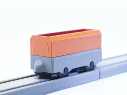 Grain Wagon for Wooden Tracks
