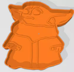Grogu Soap Mold