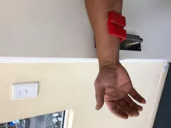 Hand Free door handle