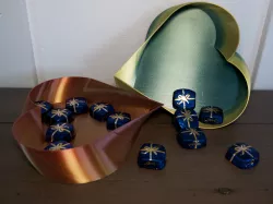 Heart shaped candy dish
