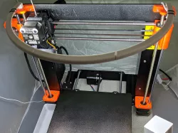 Hexagonal Hole Mounted LED Strip Bar for MK3S - Fits on Mini and MK3S Buildplate