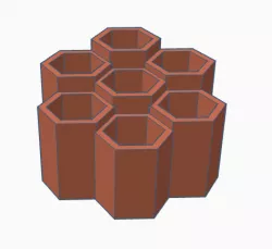 Hexagonal Pen Holder