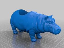 Hippo Tea Light