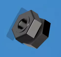 Hollow Bolt and Nut M12
