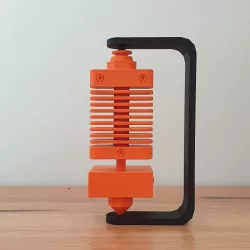 Hot End Model (Spinning)