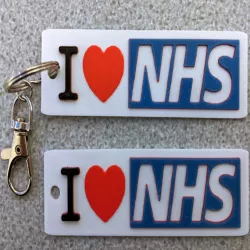 I Heart NHS Keyring