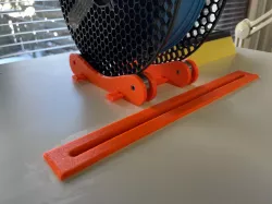Ikea Lack Enclosure wide filament guide