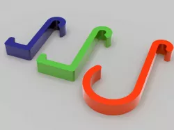 IKEA Raskog cart hooks