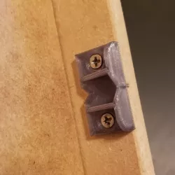 Ikea Ribba picture frame adapter for nail