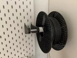 Ikea Skadis spool holder