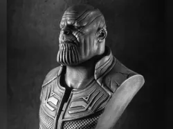 Infinity War Thanos bust (STL)