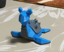 Lapras Low Poly - dual/multi