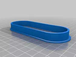 Large Capsule Cookie Cutter
