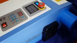 Laser Tube Cover for the Bluff Packages of ebays K40 Laser Cutters