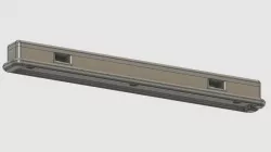 LED Lightbar Holder for Prusa i3 Under-MMU mounting.
