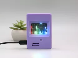 LED Matrix Audio Visualizer IS31FL3741