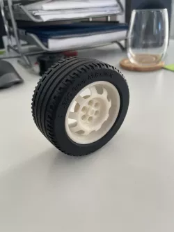 Lego Land Rover 42110 steelie rims