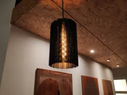 Liquid Cuprum. Print-in-place lampshade